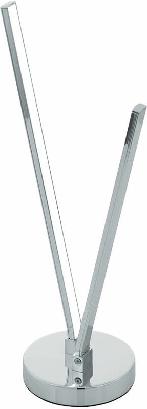 Led Design Schreib Nacht Tisch Leuchte alu Lese Lampe Schlaf Zimmer Beleuchtung chrom