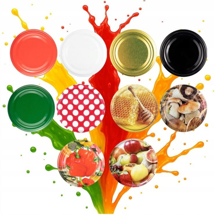 10x Fi 66 DECKEL DEKORATIVER STARKER GLASVERSCHLUSS