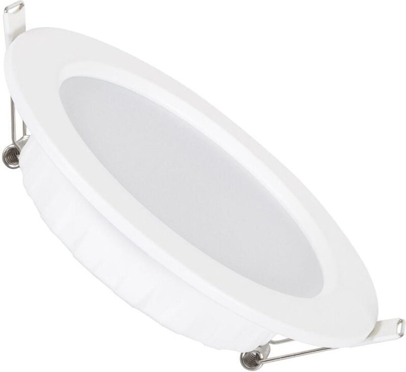Ledkia - led Einbaustrahler flach 6W Rund Slim Schnitt Ø110mm 4500K Neutralweiß