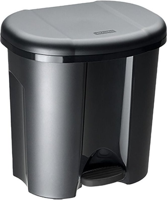 Treiteimer Abfalltrenner Pila 2 x 10 l schwarz Mülleimer Mülltrennung - Rotho