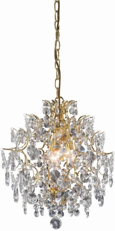 Thumbnail - Markslojd - rosendal - 3 Licht Kristall Deckenpendelleuchte Gold, E14