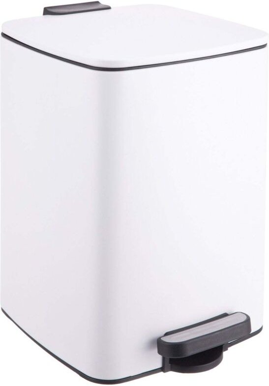 12-Liter-Küchenabfalleimer mit Tretmechanismus und Soft-Close-Deckel