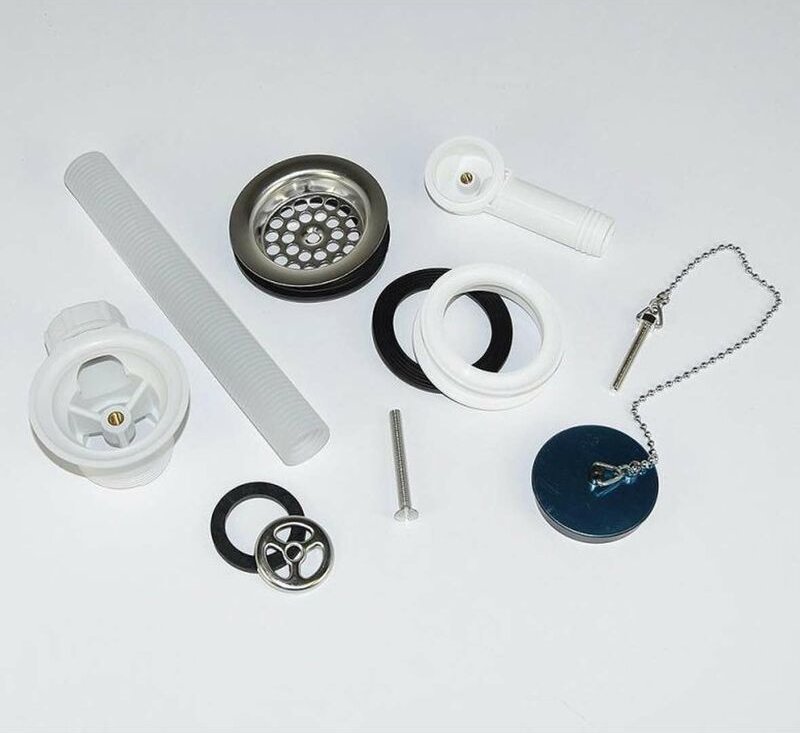 Villeroy&boch - O.novo - Überlaufgarnitur für Keramikspülbecken, Chrom 94281061