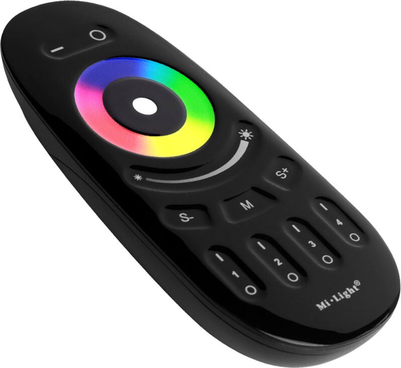4 Zonen rgbw LED-Fernbedienung - Schwarz - FUT096B - Mi-Light