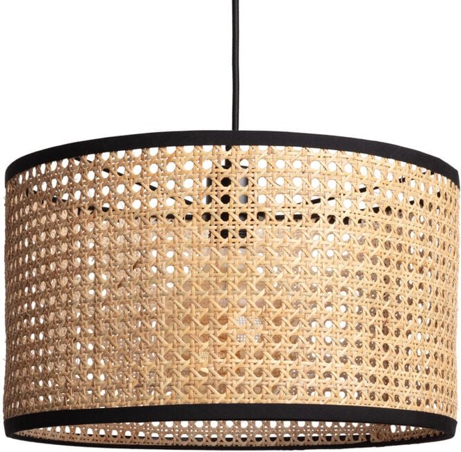 Efectoled - Pendelleuchte aus Rattan Huela Natürlich