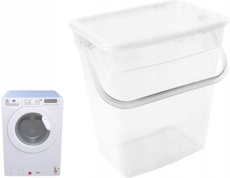 Plast Team 6L Pulverbehälter, transparent