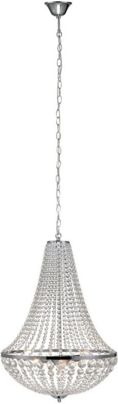 Markslojd - GRS105317 - 3 Licht Kristall Kronleuchter Anhänger Chrom, E14