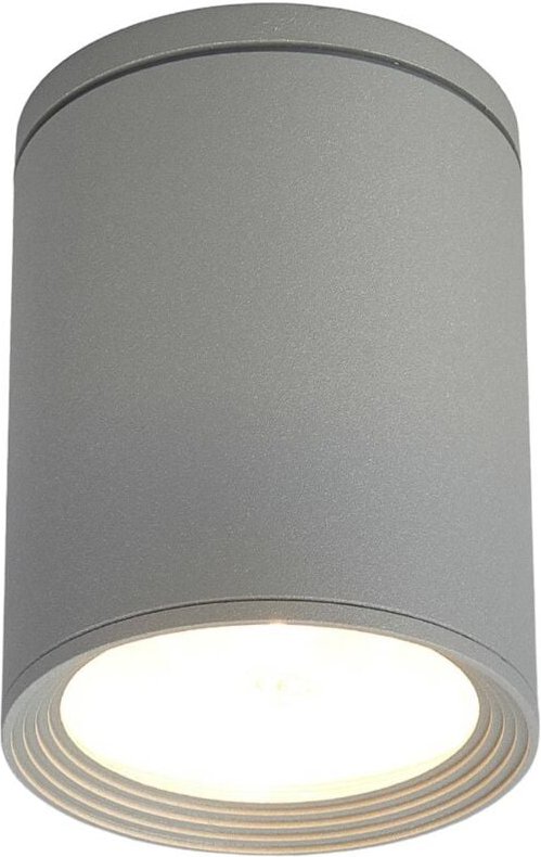 Taklampa "Minna" aus aluminium / grå / zink von Lucande