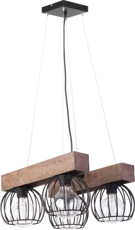 Sigma Milan Hängeleuchte Braun 41 cm Skandinavisches Design