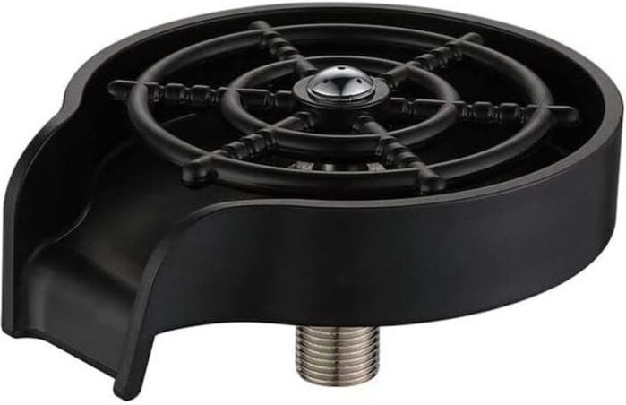 Coocheer - Automatischer Wasserhahn, schneller Hochdruck-Glasspüler 304, Küchenspüle, Kaffeetassen-Waschmaschine, Fünflo...