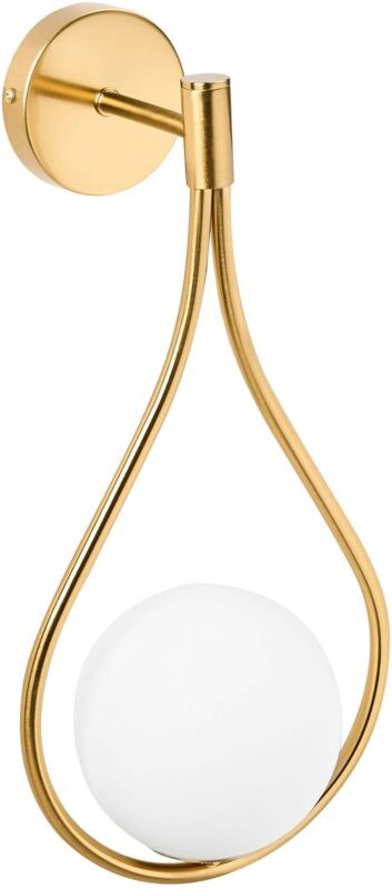 Wandlampe AUROUE Metall Gold