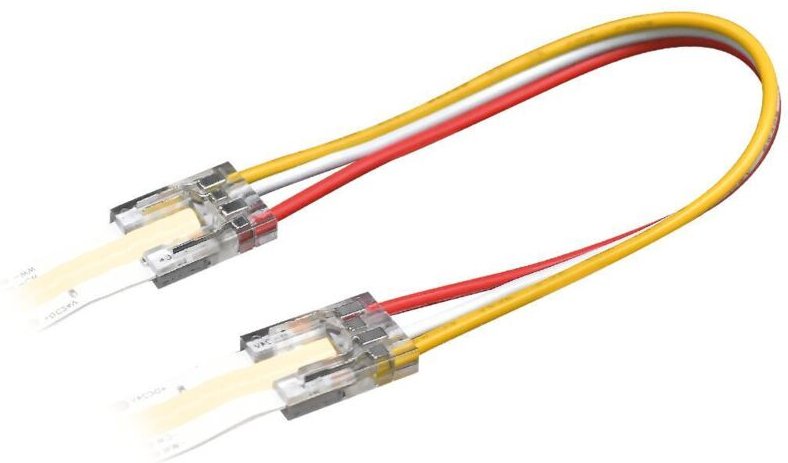 Strip Verbinder Kabel 10mm 3Pin für CCT COB LED-Streifen IP20 DC24V/3,5A