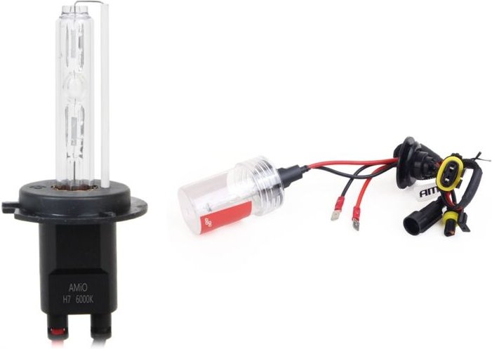 HID-Xenonlampe H7 6000K AMIO-01323