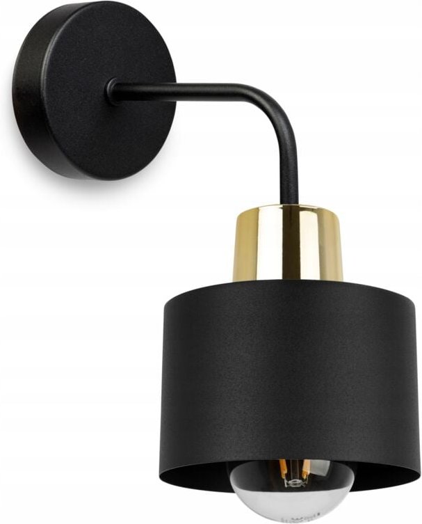 Wandleuchte, Quadratische Lampe, Deckenleuchte, Schwarze Led-Lampe