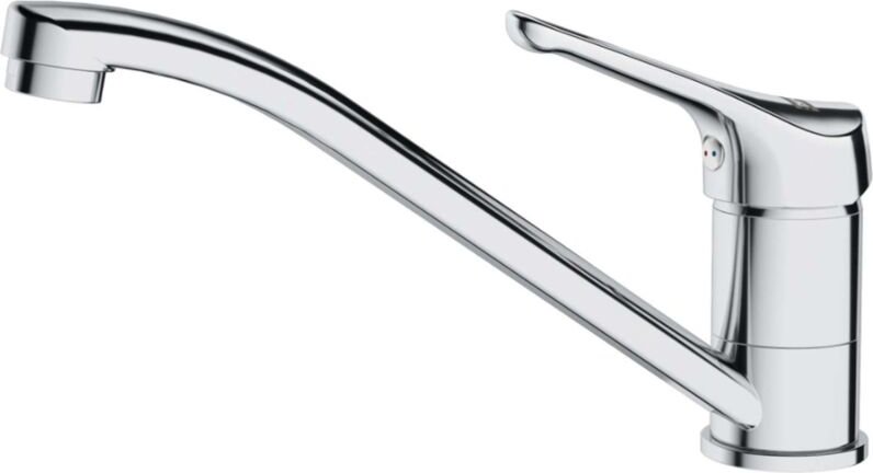 Einfache spültischarmatur aus chrom Franke 364057