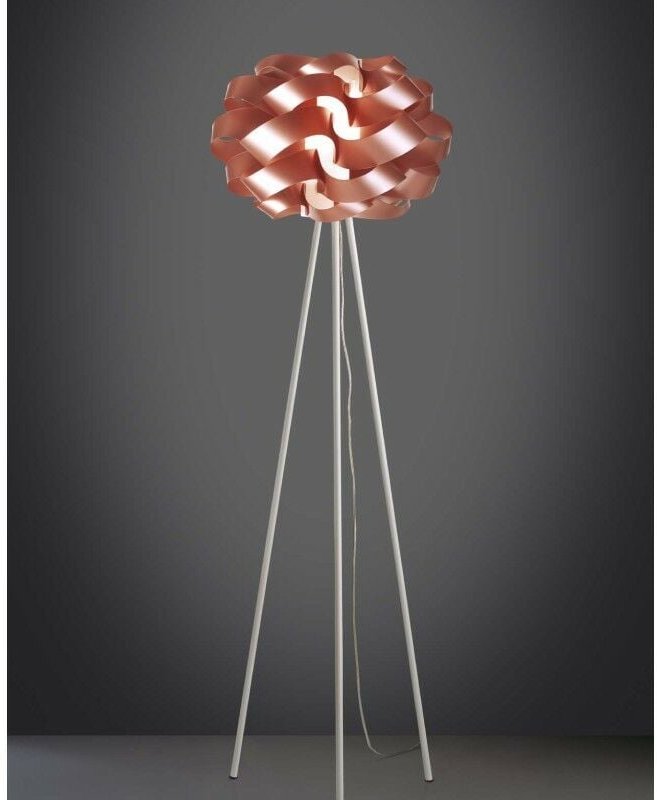 Linea Zero - cloud Stativ-Stehlampe Kupfer Durchmesser 50x H160 cm
