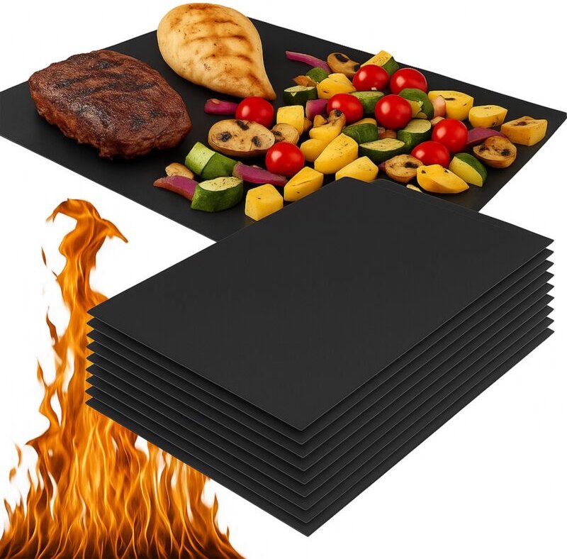 10x Teflon-Ofenmatte, Backblech zum Grillen