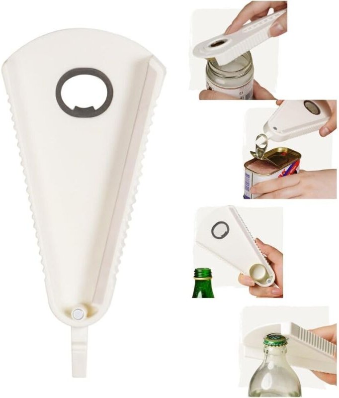 Multifunktionaler Dosenöffner, geeignet für ältere Menschen mit Arthritis und schwachen Händen, öffnet mühelos Deckel je...