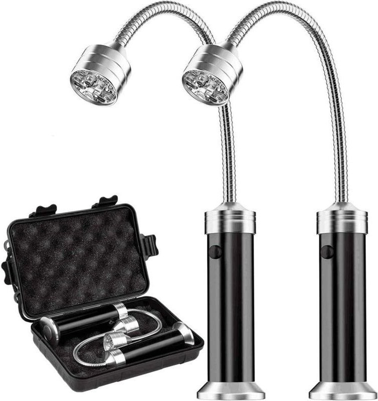 Vtizikl Lot de 2 lampes de barbecue, cadeaux de grillades pour hommes et papas, accessoires de barbecue pour l'extérieur...