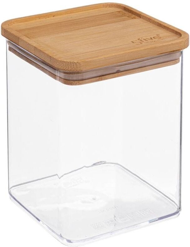 5five Simply Smart - Vorratsdose quadratisch bambusdeckel eske 1l - 5five