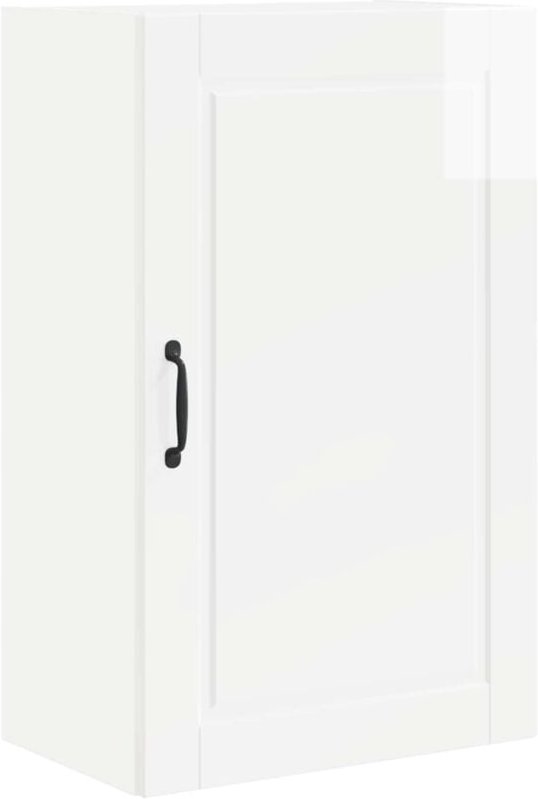 Küchenschrank Hochglanz Weiß 50 x 31 x 80 cm Holzwerkstoff vidaXL