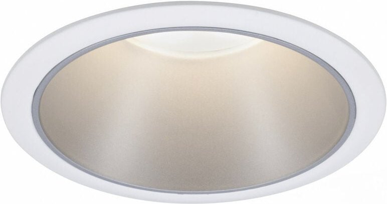 Paulmann - 93398 LED-Einbauleuchte led GU10 10 w Weiß (matt), Silber