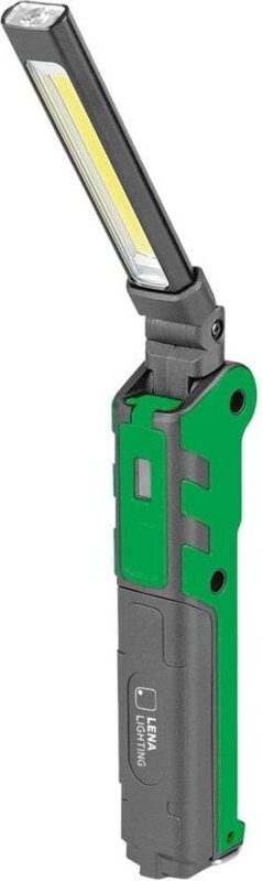 LED-Taschenlampe 360Lm Handy Slim LED Magnet im Socket Stufenloses Dimmen