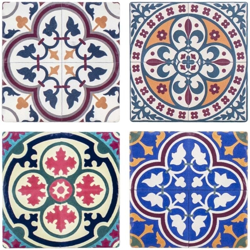 Signes Grimalt - Numbamantel -Küche Salvamantel 4 Multicolor -Postavas -Einheiten 11x11x1cm 26330