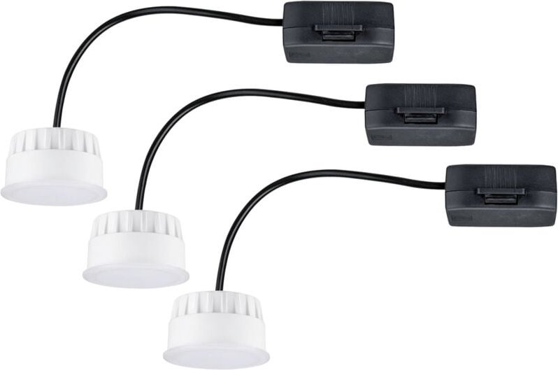 LED-Bad-Einbauleuchte eek: g (a - g) led 18 w Satin - Paulmann