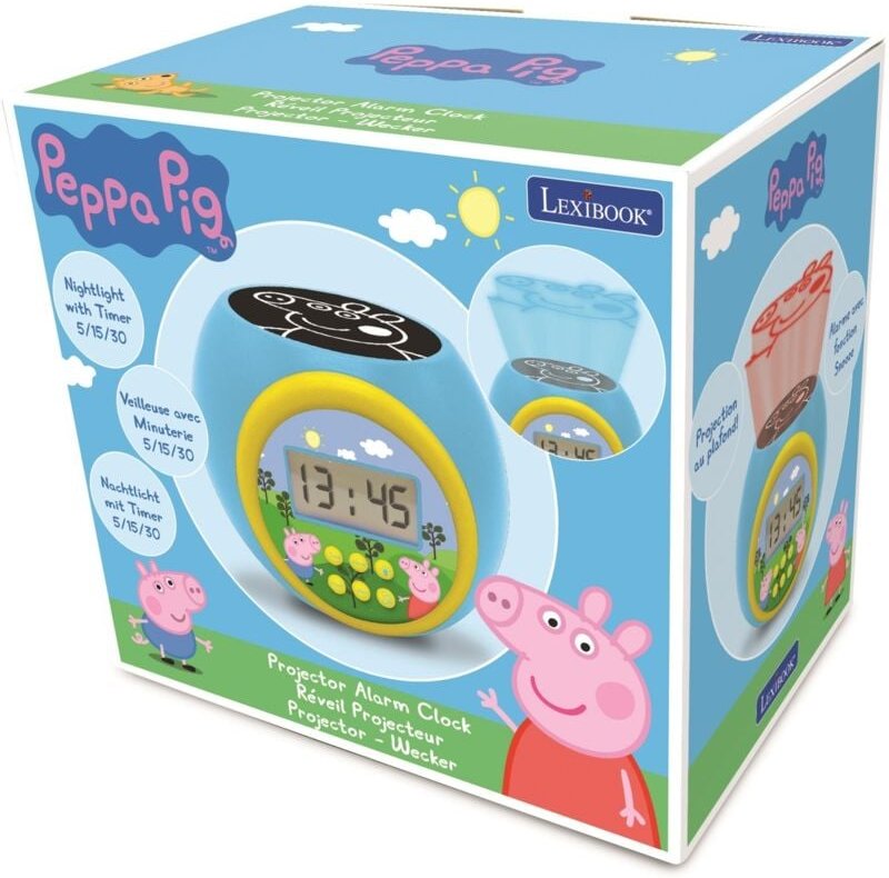 Thumbnail - Peppa Pig Digitaler Wecker mit Projektor und Timer RL977PP