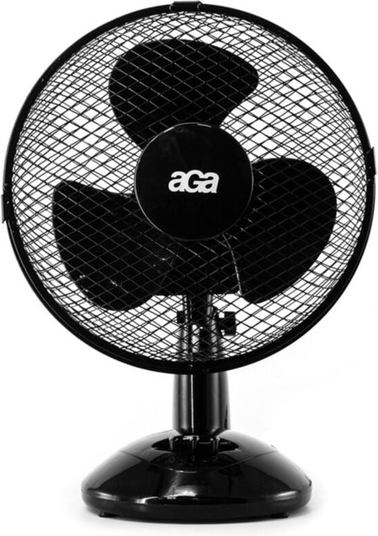 Aga Tischventilator 23 cm MR8114 Schwarz