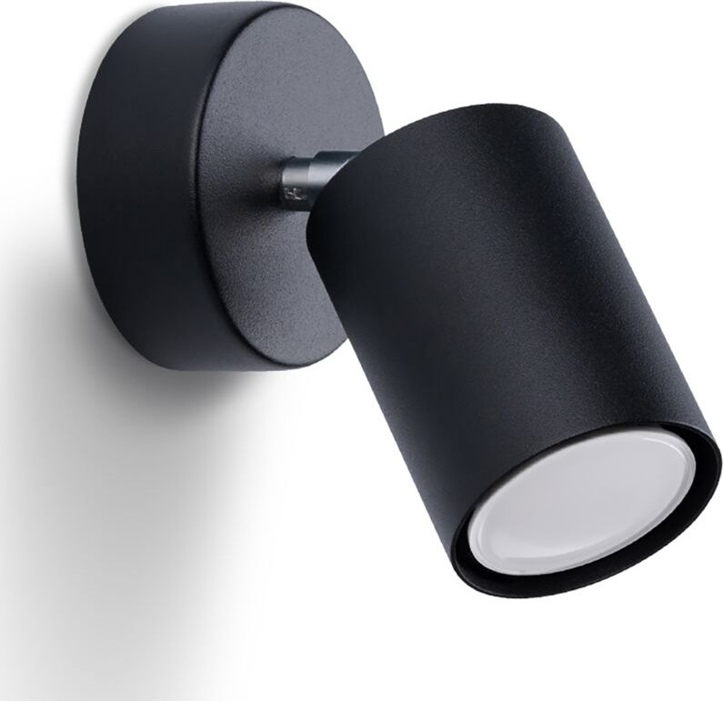 SKYFIRE Wandleuchte 1 GU10 Schwarz LUMILO 11.183.26