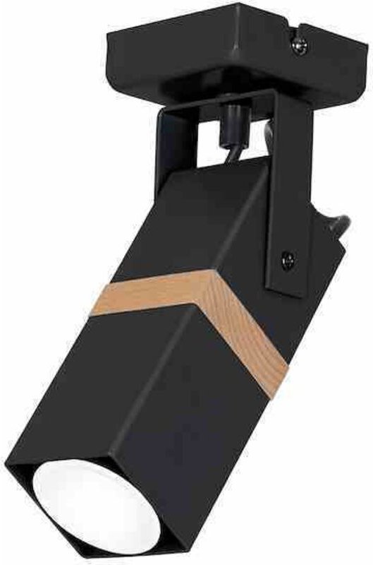 VIDAR BLACK 1xGU10 Wandleuchte