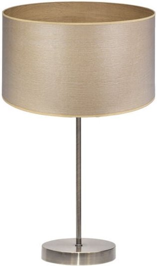 Tania Stehtischlampe 1xe27 Leder/helles Holz 62x30x30 cm