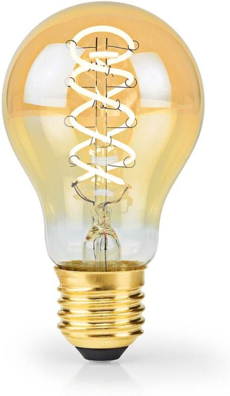 Nedis - Led glodlampa e27 a60 38 w 250 lm 2100 k dimbar extra varm vit retrostil 1 st