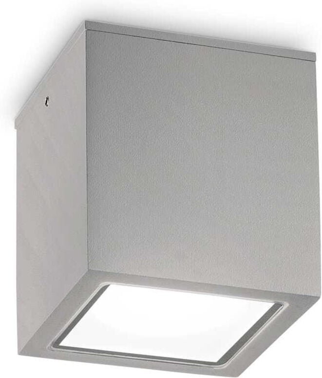 Ideal Lux - techo Kleines Aufbau-Downlight Grau IP54