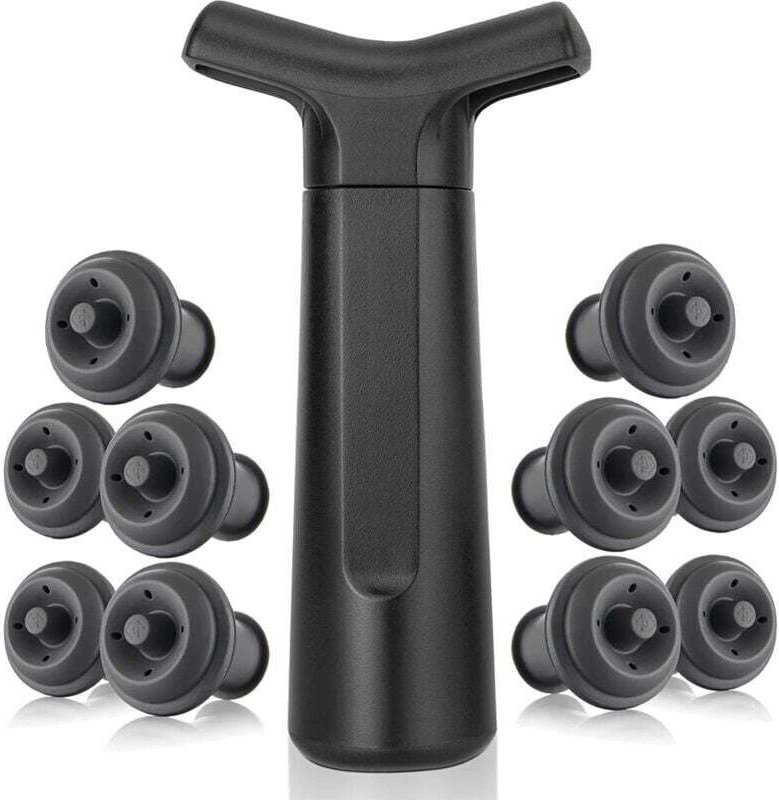 Vtizikl Bouchon de vin réutilisable / Pompe à vide / Verseur à vin : La meilleure façon de conserver les cadeaux de la S...