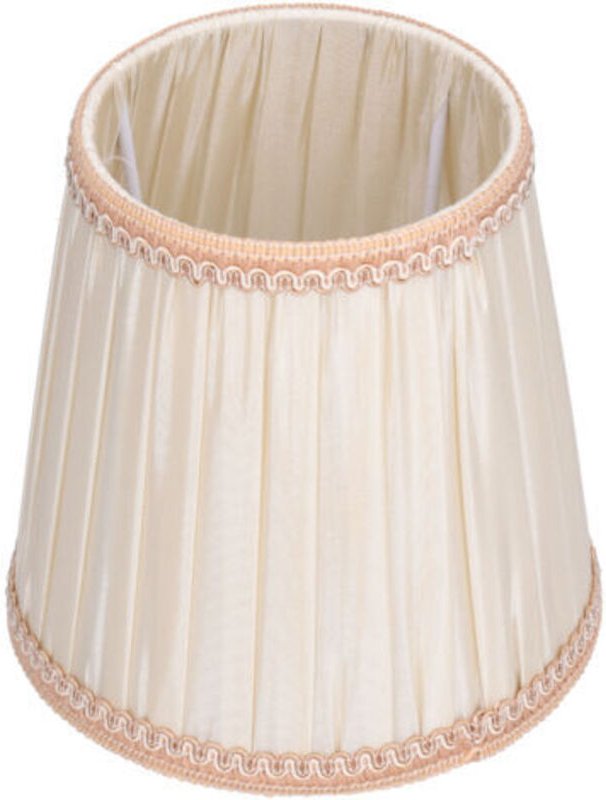 Meson Stofflampenschirm, moderne und einfache Montage, für Kerzentischlampen, E14 Kristalllüster