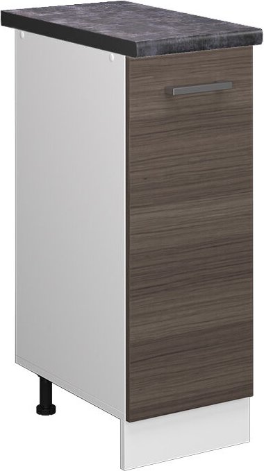 Apothekerschrank R-Line, Grau, 30 cm , AP Anthrazit, Vicco