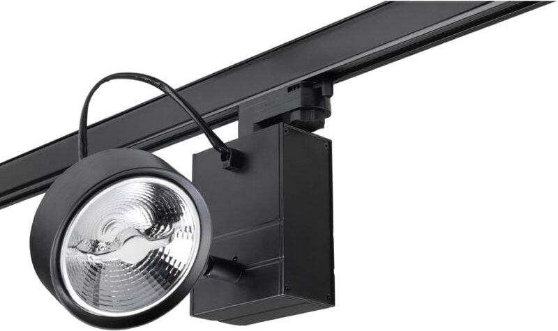 Proyector Ip20 Key Model Round Gu10 15W Negro