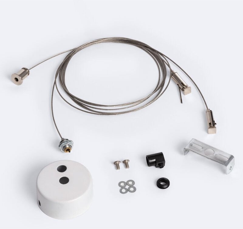 Aufhängungsset für LED-Linearstrahler 40W 1200mm (UGR19) Utah Hängend