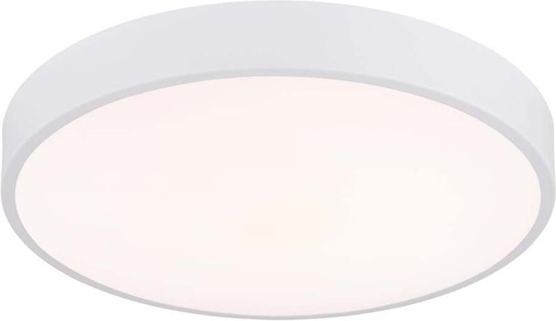 LED Deckenleuchte Deckenlampe Wohnzimmerlampe Metall weiß CCT-Schalter D 37,8 cm