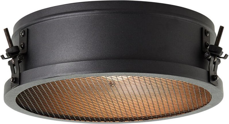 Brilliant - Lampe, Zois Deckenleuchte 30cm schwarz korund, Metall, 1x A60, E27, 28W,Normallampen (nicht enthalten)