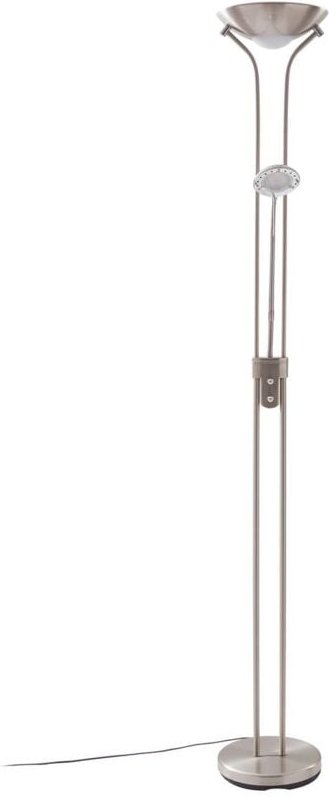 LED Stehlampe "Josefin" aus Metall dimmbar für Wohnzimmer & Esszimmer von Lindby