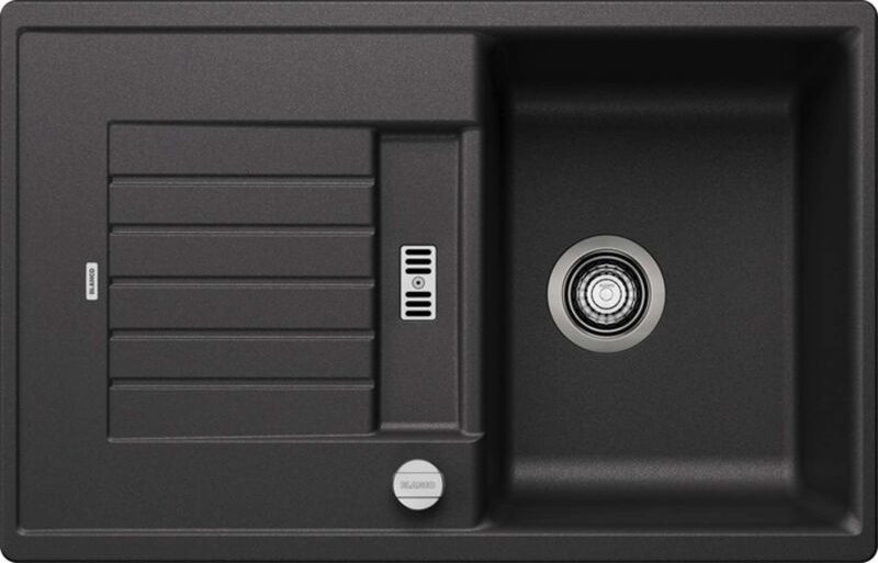Blanco - Zia 45 - Silgranitspüle, 78x50 cm, mit Ablaufsystembedienung, Anthrazit 514724