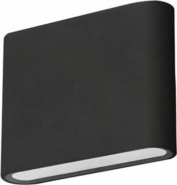 Wandleuchte ip54 slim led 3.9w 3000k anthrazit 268lm