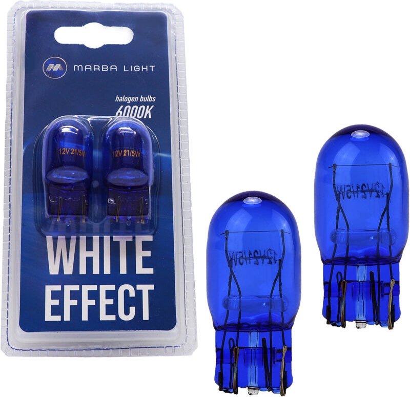 Marba Light Weisse Effektlampen W21/5w T20 12v