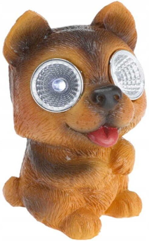 Dekorative Solar-Gartenlampe mit Tieren 9x6x5 cm