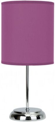 Meine Lampe - Nicole Fuchsia Tischlampe 1xe27 (36x16)