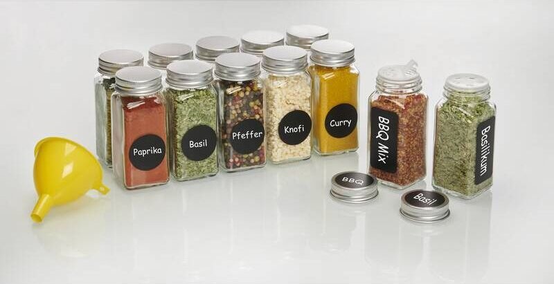 Gewürzstreuer "Shake-It" 12 Gläser-Set